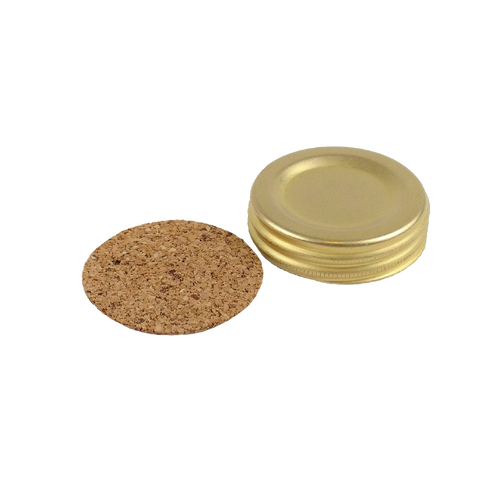 Brass oil lamp cap with 1-inch female threads and a cork gasket, designed for use with glass fonts, featured in Lamps & Lighting, Parts and Accessories, Lamp Burners and Collars, Best Sellers, Promo Eligible collections.