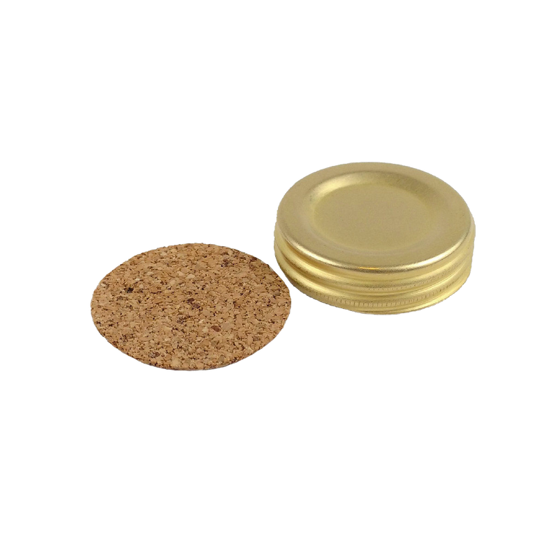 Brass oil lamp cap with 1-inch female threads and a cork gasket, designed for use with glass fonts, featured in Lamps & Lighting, Parts and Accessories, Lamp Burners and Collars, Best Sellers, Promo Eligible collections.