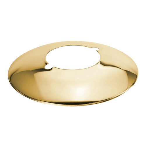 Smooth polished brass reflector designed to optimize downward illumination for pressure lamps, featured in Lamps & Lighting, Parts and Accessories, Other Parts, Best Sellers, and Promo Eligible collections.