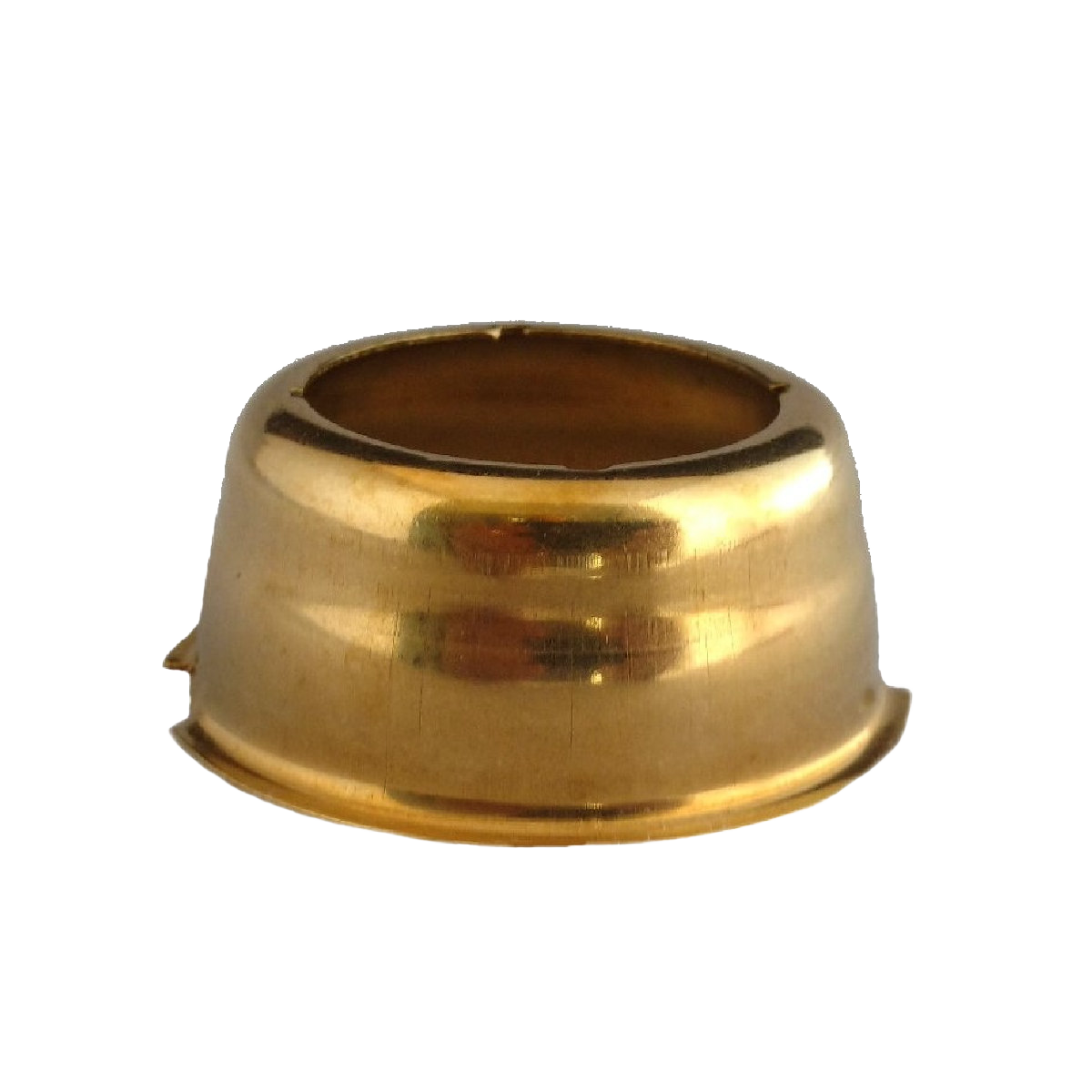 Brass adapter piece designed to fit Aladdin lamps, enabling use of discontinued mantles, featured in Lamps & Lighting, Parts and Accessories, and Best Sellers collections.