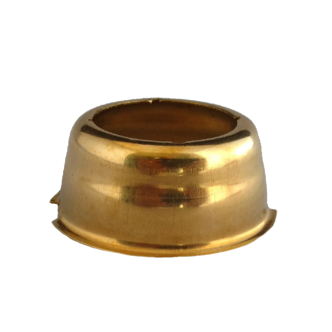 Brass adapter piece designed to fit Aladdin lamps, enabling use of discontinued mantles, featured in Lamps & Lighting, Parts and Accessories, and Best Sellers collections.