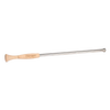 Long stainless steel fire blower pipe with natural wood handle, designed for safely directing air into fires, featured in Farm, Garden & Tool, Stoves, Camping, Hearth Accessories, and Best Sellers collections.