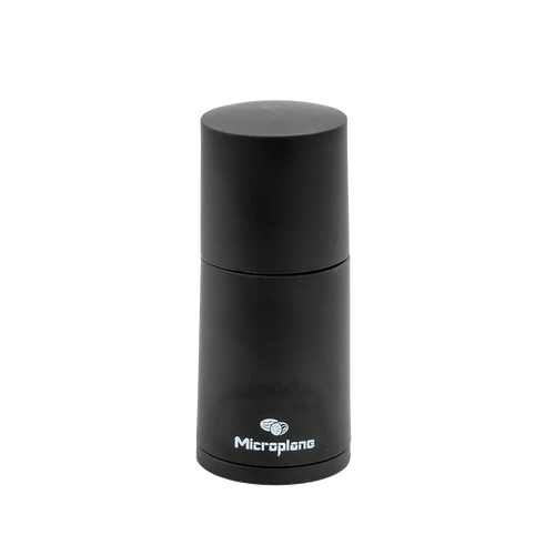 Matte black compact spice grinder for fresh cinnamon and nutmeg, featuring sturdy blades and a sleek design, ideal for Kitchen & Food, Brewing Coffee and Tea, and Best Sellers collections.