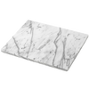 Silky smooth marble pastry board with rounded edges and rubber feet for stability, ideal for rolling dough and baking tasks, featured in Kitchen & Food, Cookware, and Baking Supplies collections.