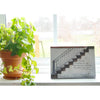 Handcrafted 5"x7" plaque featuring a photograph of a staircase with the inspirational Bible verse “Faith is taking the step, even when you don’t see the whole staircase,” perfect for Home & Decor, Decor, Best Sellers, and Promo Eligible collections.