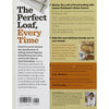 Back cover of a cookbook focused on bread making, featuring detailed tips from Lauren Chattman, with images of rustic breads, suitable for cookbooks and best sellers collections.