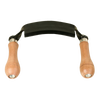 Curved draw shave with durable 5 mm thick steel blade and smooth wooden handles, handcrafted for wood cutting, farm, garden & tool, and hardware use in best sellers and promo collections.