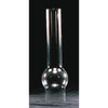 Clear glass lamp chimney with a distinctive rounded bulge and tall cylindrical shape, suitable for Lamps & Lighting, Parts and Accessories, Chimneys and Globes, Best Sellers, and Promo Eligible collections.