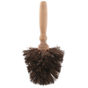 Conical cleaning brush with a durable oiled beechwood handle and sturdy bassine fiber bristles, ideal for thorough flower pot maintenance, part of Home & Decor and Garden Accessories collections.