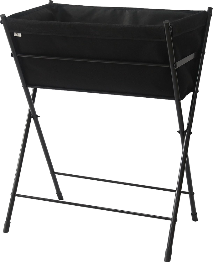 Compact elevated garden bed with a lightweight powder-coated steel frame and fabric container, ideal for small spaces in Farm, Garden & Tool, Garden Accessories, Seeds and Planting, and Best Sellers collections.