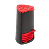 Black and red Kitchen & Food gadget with six interchangeable pattern stencils for decorating cappuccinos, featured in Brewing Coffee and Tea, Kitchen Accessories, and Best Sellers collections.