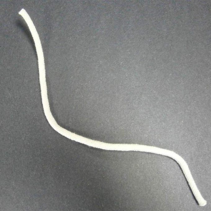 Single round replacement wick for mini ceramic bottle lamps, designed for Lamps & Lighting and Parts and Accessories collections, ideal for wicks and mantles.