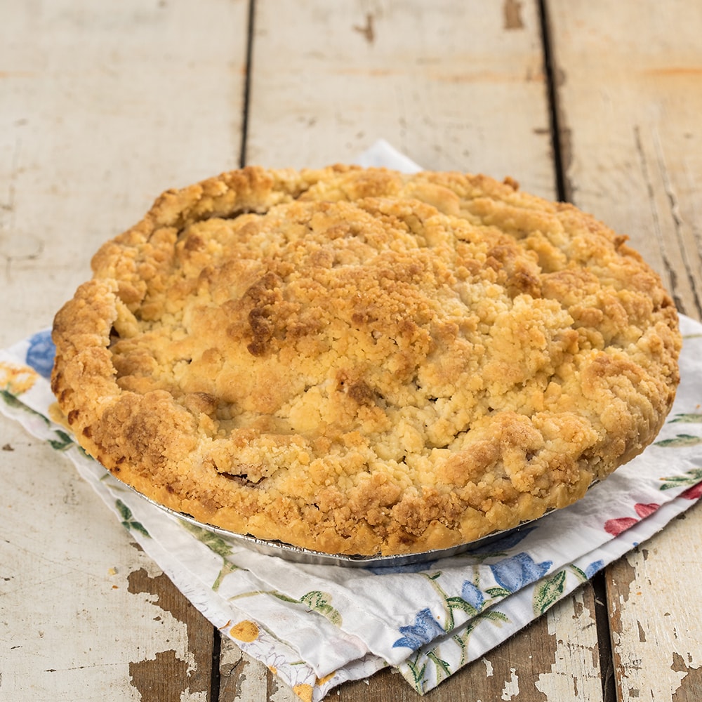 Hearty brown bag apple pie with a golden crumb topping, handcrafted in USA and perfect for Kitchen & Food, Snacks and Sweets, Pantry, and Best Sellers collections.