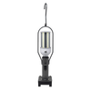 Portable rugged lantern with bright vertical LED columns, sturdy black base with switch, and metal hanging hook, designed for camping, emergency, and outdoor use.