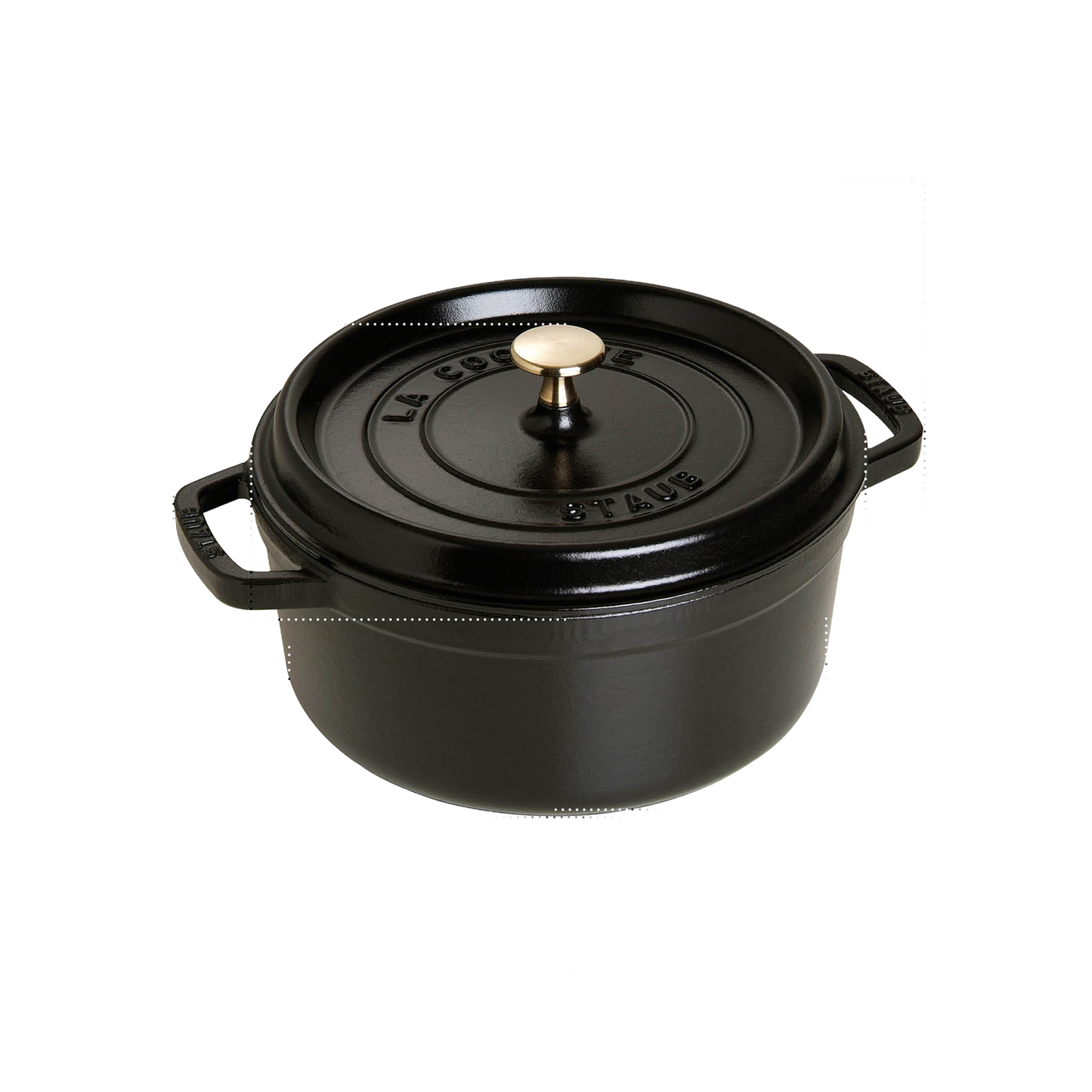 STAUB Round Cast Iron Dutch Oven – 4 Qt