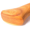 Close-up of Amish-made hickory handle with smooth finish and natural wood grain, part of a handcrafted, USA-made belt axe featured in Farm, Garden & Tool and Knives & Axes collections.