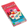 Colorful box of Canasta card game featuring vibrant custom cards with images of animals and flowers, part of toys, games, and children's collections for family fun and strategy play.