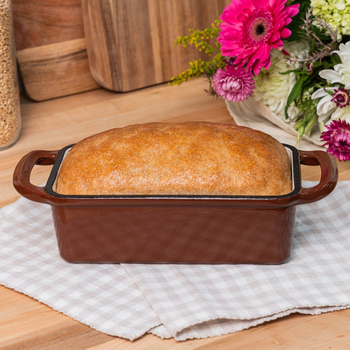 NutriMill Enameled Cast Iron Bread Pan