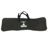Durable black canvas storage bag with zip closure and dual handles, designed to hold up to six single pie irons, ideal for Farm, Garden & Tool, Camping, Best Sellers, and Promo Eligible collections.