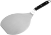 Extra-wide stainless steel spatula with triple-riveted black handle and beveled edge, crafted for easy serving and sliding under baked goods, featured in Kitchen & Food, Kitchen Gadgets, Kitchen Accessories, Storage and Serving, Best Sellers, and Promo Eligible collections.