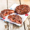 Freshly made fruit fritters with a sweet glaze, handmade and packed with fried fruit chunks, perfect for Kitchen & Food, Snacks and Sweets, Holiday Hosting, USA Made, Best Sellers, and Promo Eligible collections.