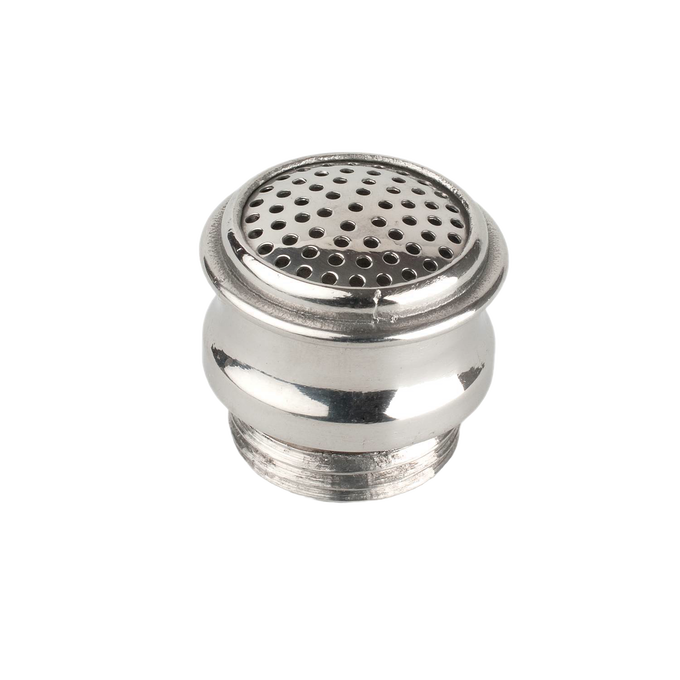 Stainless steel burner replacement part featuring perforated top and threaded base, designed for lasting durability in Lamps & Lighting, Parts and Accessories, and Best Sellers collections.