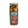 Glass jar filled with spicy pickled Brussels sprouts in tangy brine, featuring a metal lid and label highlighting handcrafted quality, perfect for Kitchen & Food, Food, Pantry, USA Made, Best Sellers, and Promo Eligible collections.