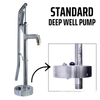 Handcrafted stainless steel deep well pump head designed for reliable water extraction, featured in USA Made, Appliances, Water Pumps, and Deep Well Pumps collections.