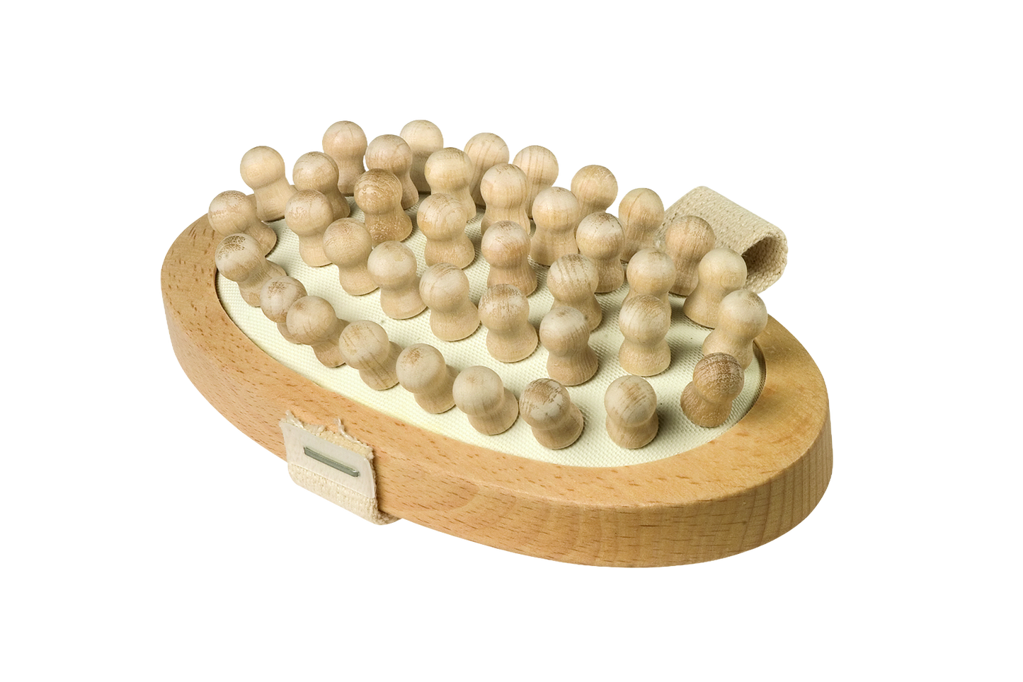 Wooden Body Massage Brush with Massage Pins