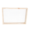Handcrafted wooden 8-frame candy board feeder with wire mesh for hive moisture control and winter bee feeding, Amish made in the USA, featured in Beekeeping Supplies and Farm, Garden & Tool collections.