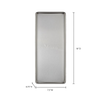 Extra stainless steel freeze drying tray with durable design, sized 5.9 by 16.9 inches, ideal for Kitchen & Food, Food Preservation, Drying, and Best Sellers collections.