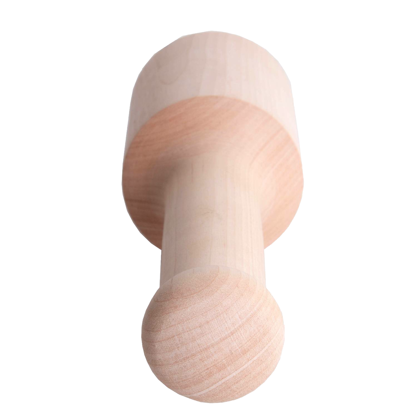 Handcrafted birch mallet with smooth ergonomic handle, Amish made in the USA, designed for wood cutting and hauling tools, featured in farm and garden collections.
