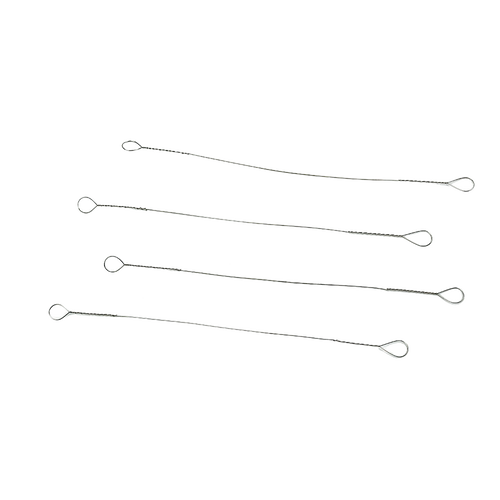 Set of four durable replacement wires for cheese slicers, designed to maintain smooth cutting performance, suitable for Kitchen & Food, Food Prep, Choppers and Cutters, Best Sellers, and Promo Eligible collections.