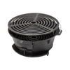 Durable cast iron fire grill with adjustable grate and air supply control, designed for outdoor grilling, camping, and stove use; featured in Farm, Garden & Tool and Best Sellers.