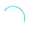 Replacement outlet hose with blue flexible tubing and white connector, designed for use in water heating and treatment, farm, garden, and emergency supply applications.