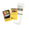 Spiral-bound cookbook featuring outdoor Dutch oven recipes and tips, with colorful cover and black-and-white recipe pages, part of Camping, Books, and USA Made collections.