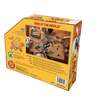 Box of a uniquely shaped 100-piece T-Rex puzzle with large, easy-to-hold pieces, featuring dinosaur facts, designed for children’s toys and puzzles in Best Sellers and Games collections.