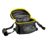Durable black and yellow insulated tote bag with thick padding and adjustable straps, designed for secure transport and storage, featured in Camping, Cookware, and Best Sellers collections.