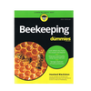 Paperback beekeeping guidebook with a close-up honeycomb and bees on the cover, designed for beginners and included in Farm, Garden & Tool and Beekeeping Supplies collections.