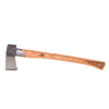 Hand-forged splitting axe with a polished steel head and smooth wooden handle, handcrafted for durability, featured in Farm, Garden & Tool, Knives & Axes, Axes, and Best Sellers collections.