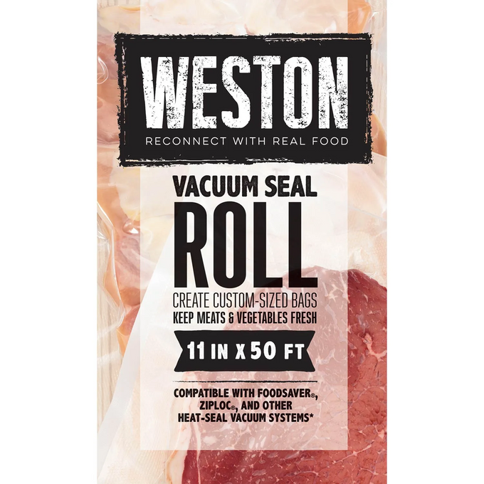 Weston Vacuum Sealer Bag Roll – 11" x 50'