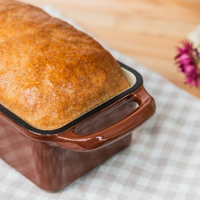 NutriMill Enameled Cast Iron Bread Pan