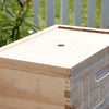 Handcrafted 8-frame triangle wooden bee escape board made in the USA, designed for chemical-free honey harvesting, featured in Farm, Garden & Tool and Beekeeping Supplies collections.