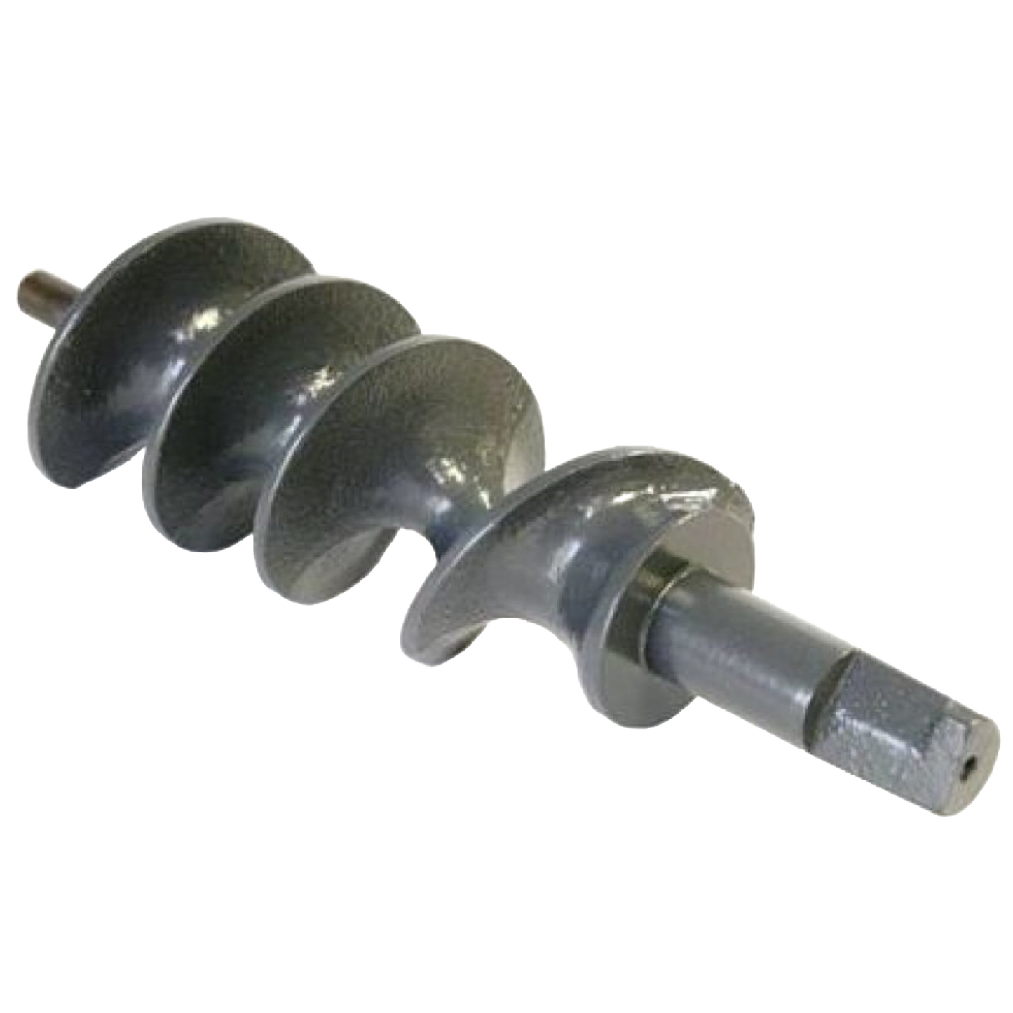 Metal feed auger with a stud, designed for specialty equipment and butchering supplies, handcrafted in the USA and featured in Kitchen & Food and Best Sellers collections.