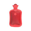 Durable natural rubber hot water bottle with fine ribbing for gentle heat and burn prevention, ideal for Health & Wellness, Health Remedies, and Best Sellers collections.