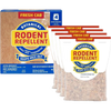 Set of four Fresh Cab botanical rodent repellent pouches with natural balsam fir scent to deter mice, safe for pets and children, featured in Pest Control and Farm, Garden & Tool collections.