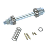 Set of metal replacement parts including bearings, washers, a bolt, a nut, and a spring for maintaining grain mills, featured in Kitchen & Food, Grain Mills, USA Made, and Best Sellers collections.