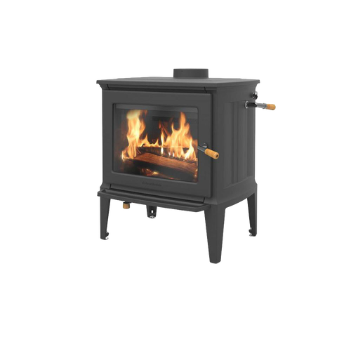 Handcrafted Hearthstone wood heat stove with soapstone accents and TruHybrid combustion system, designed for efficient, clean heating in Stoves and Heatstoves collections.