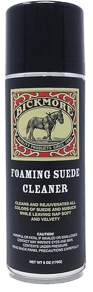 Bickmore Foaming Suede & Nubuck Cleaner