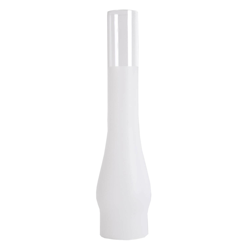 Clear glass oil lamp chimney with a 2-7/8" base, designed for Lamps & Lighting and Parts and Accessories collections, featured in Chimneys and Globes and Best Sellers.